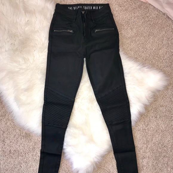 cotton on coated jeans